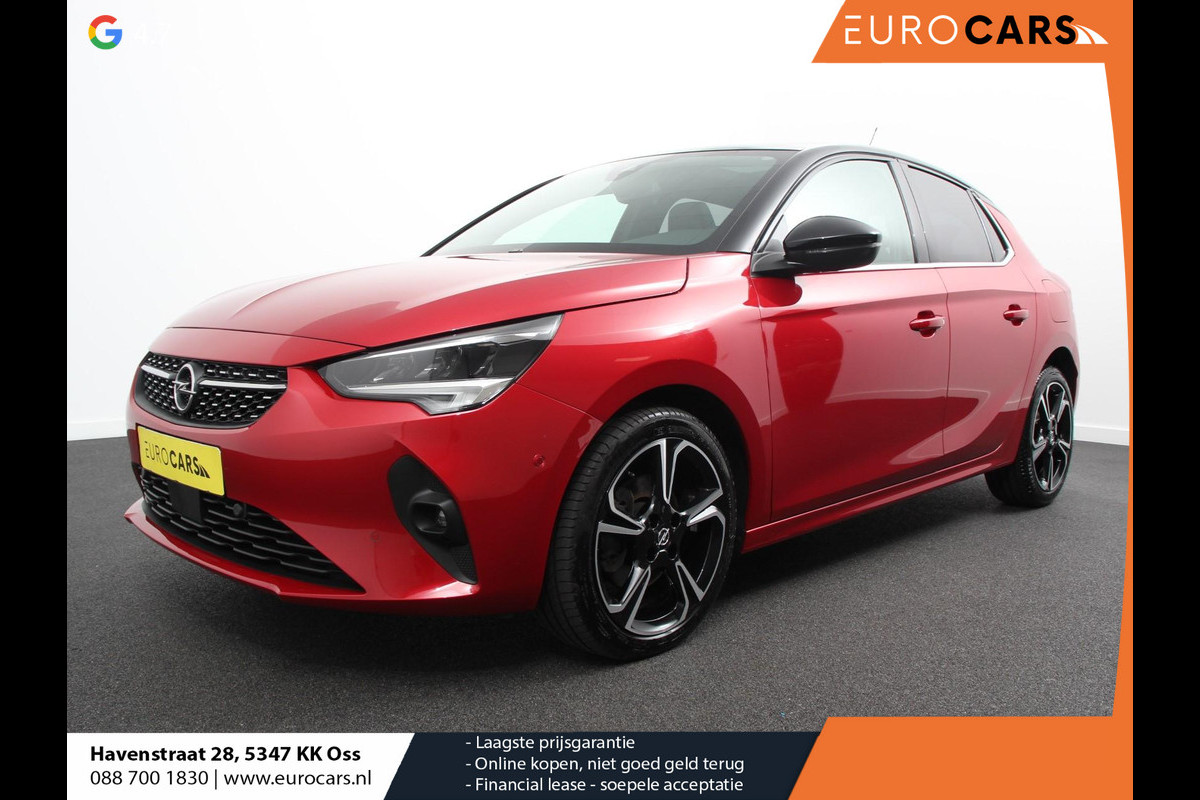 Opel Corsa 1.2 Elegance Sky Climate control Cruise control LED Panoramadak Stuurverwarming Stoelverwarming 360 camera Apple Carplay/ Android Auto Opel Corsa 1.2 Elegance Sky Climate control Cruise control LED Panoramadak Stuurverwarming Stoelverwarming 360 camera Apple Carplay/ Android Auto
