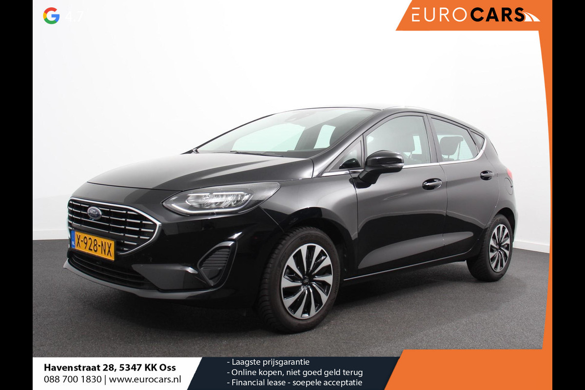 Ford Fiesta 1.0 125pk Titanium | Navigatie Climate control Led Parkeer sensoren Lichtmetalen velgen Cruise Control Stoelverwarming Bluetooth Ford Fiesta 1.0 125pk Titanium | Navigatie Climate control Led Parkeer sensoren Lichtmetalen velgen Cruise Control Stoelverwarming Bluetooth