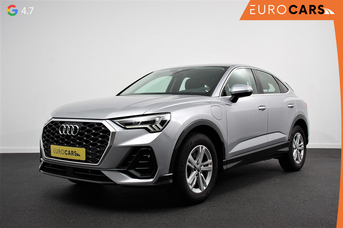 Audi Q3 Sportback 45 TFSI Attitude Plus PHEV 245 PK Climatronic Adaptive Cruise control PDC V + A Navigatie Elektrische Kofferbak LMV Velgen Audi Q3 Sportback 45 TFSI Attitude Plus PHEV 245 PK Climatronic Adaptive Cruise control PDC V + A Navigatie Elektrische Kofferbak LMV Velgen