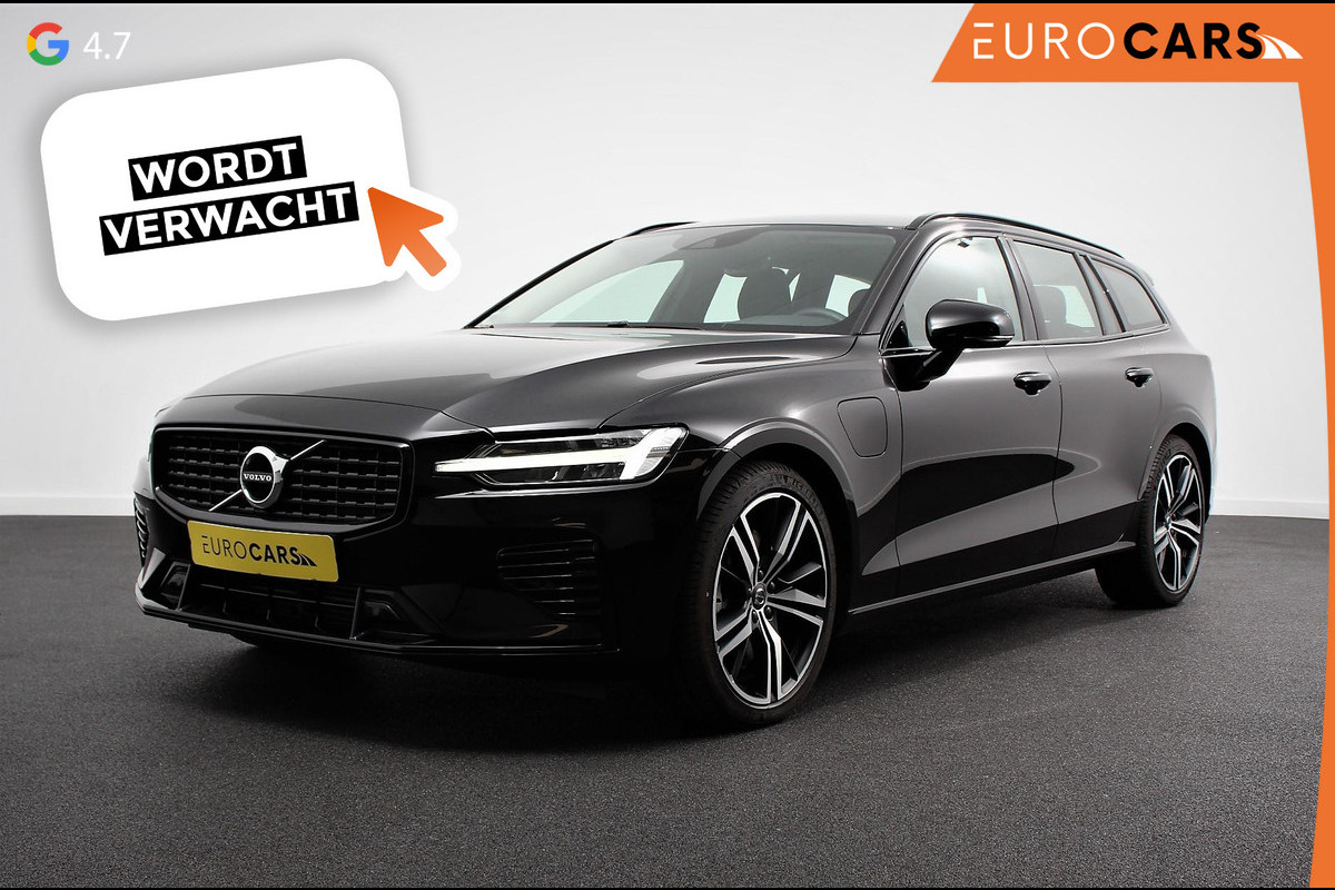 Volvo V60 2.0 T6 Recharge AWD R-Design | Navigatie | Harmon Kardon | Camera | Adaptive Cruise Control | 19 Inch Lichtmetalen Velgen |