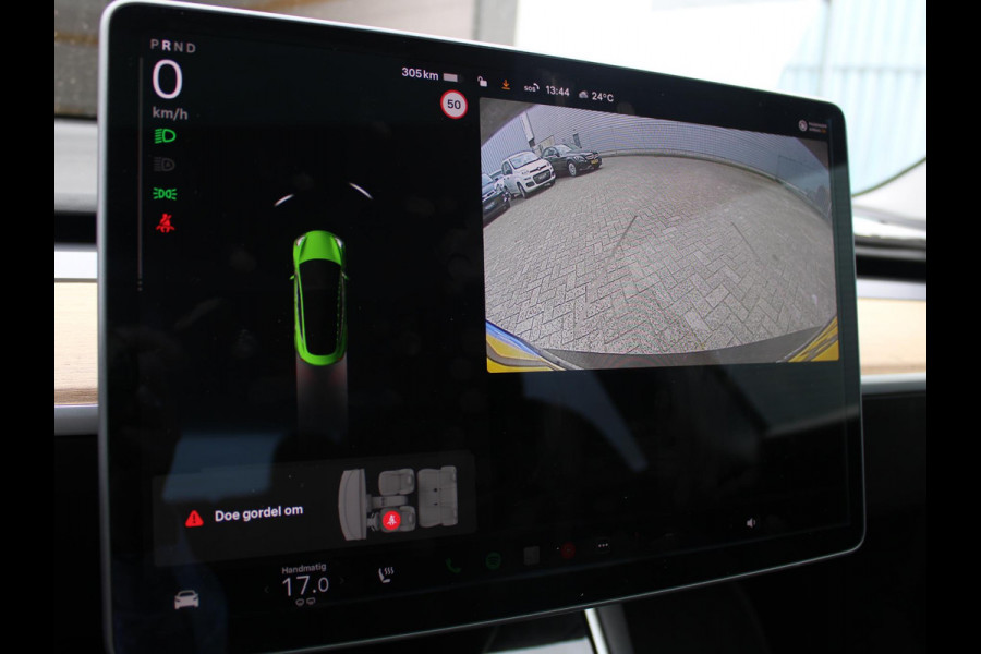 Tesla Model 3 Long Range AWD 75 kWh | SOH 87.7 % | TREKHAAK | 12 MAANDEN BOVAG GARANTIE |