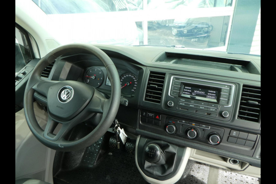 Volkswagen Transporter 2.0 TDI Euro 6, L2H1 DC dubbel Cabine, 6-zits