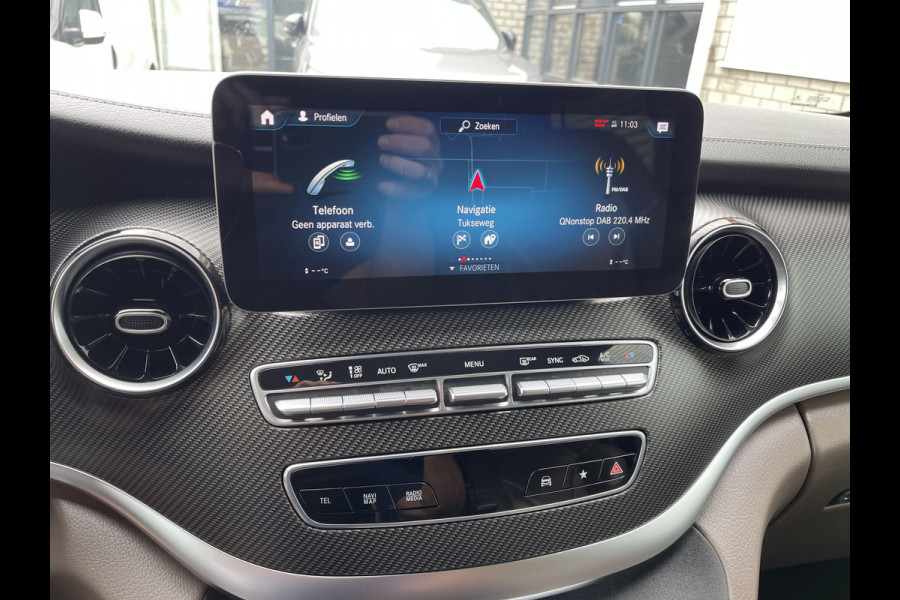 Mercedes-Benz V-Klasse 300d 237pk Extra Lang DC 5 persoons Avantgarde Edition / vaste prijs rijklaar € 52.950 ex btw / lease vanaf € 864 / AMG / burmester / leer / camera / originele Nedelandse bus !