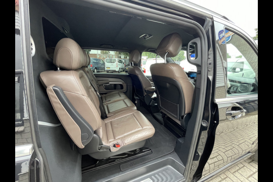 Mercedes-Benz V-Klasse 300d 237pk Extra Lang DC 5 persoons Avantgarde Edition / vaste prijs rijklaar € 52.950 ex btw / lease vanaf € 864 / AMG / burmester / leer / camera / originele Nedelandse bus !