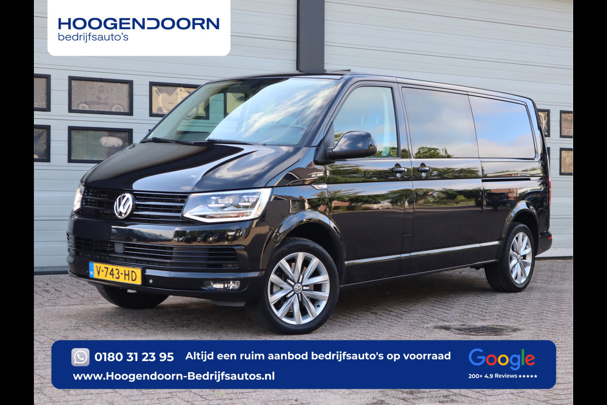 Volkswagen Transporter 2.0 TDI 150kw L2 Lang DC Highline - Led - 2 x Schuifdr. - Leder