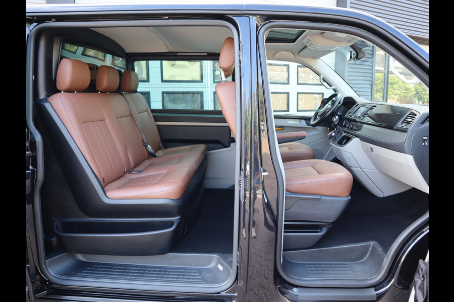 Volkswagen Transporter 2.0 TDI 150kw L2 Lang DC Highline - Led - 2 x Schuifdr. - Leder