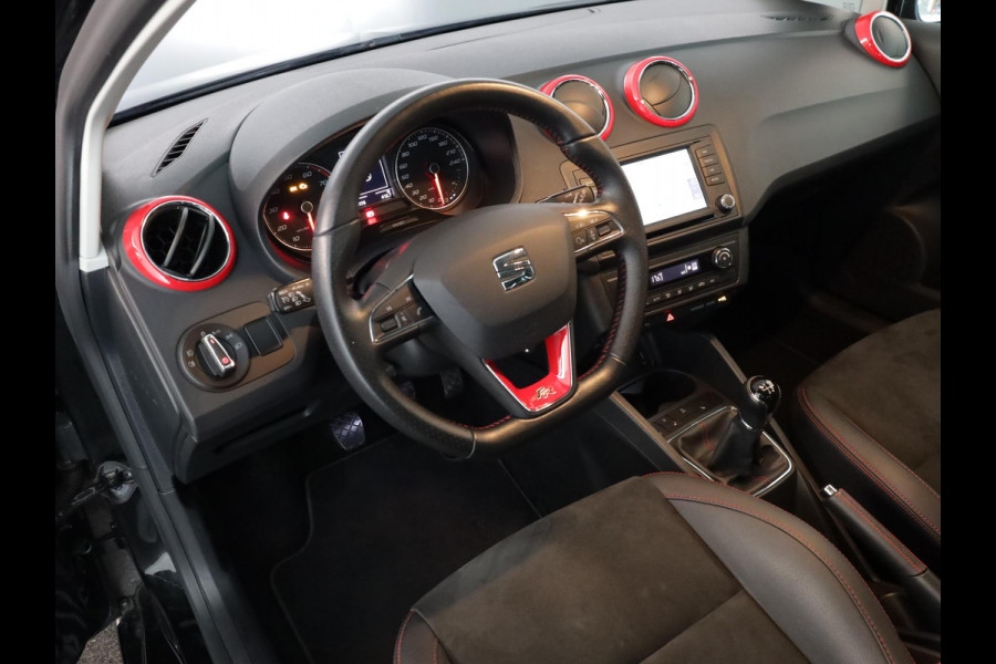 Seat Ibiza 1.0 EcoTSI FR Connect 95pk 5bak| Navi |17'LM-velgen| extra getint glas|