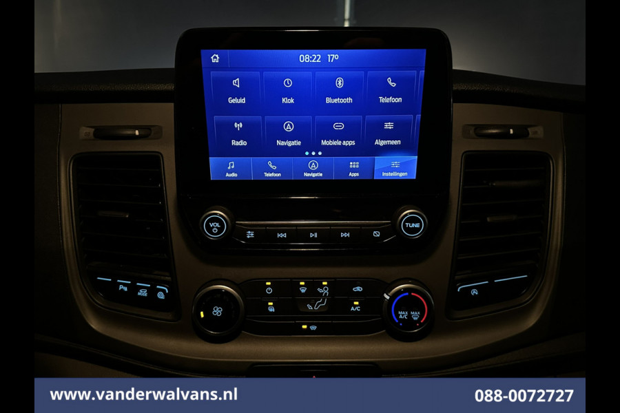 Ford Transit 2.0 TDCI 130pk L2H2 Euro6 Airco | Camera | Navigatie | Apple Carplay | Android Auto LED, Cruiscontrol, Verwamde voorruit, Bijrijdersbank, Parkeersensoren