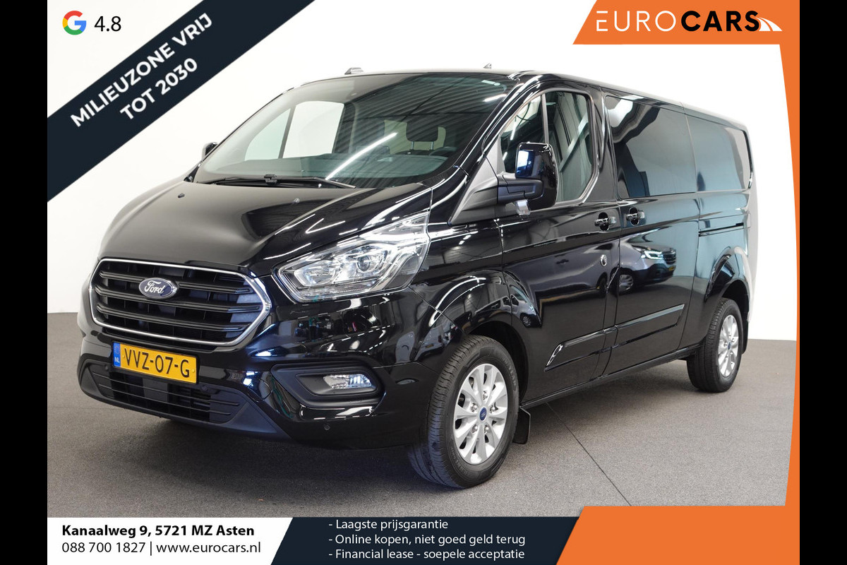 Ford Transit Custom 300 2.0 TDCI L2H1 Limited Automaat Dubbele Cabine Airco 2x Schuifdeur Trekhaak Navi Parkeersensoren Ford Transit Custom 300 2.0 TDCI L2H1 Limited Automaat Dubbele Cabine Airco 2x Schuifdeur Trekhaak Navi Parkeersensoren