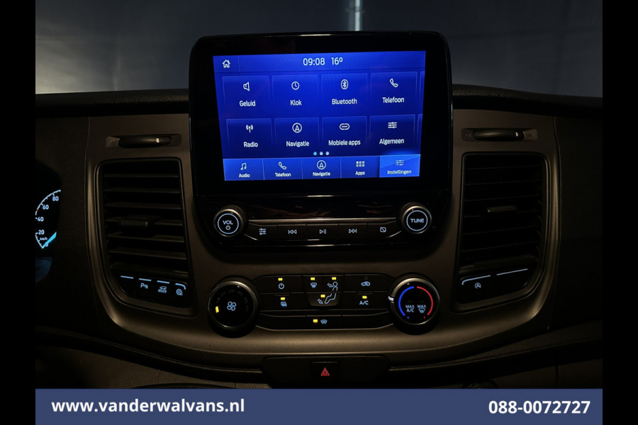Ford Transit 2.0 TDCI 131pk L2H2 Euro6 Airco | Camera | Navigatie | Apple Carplay | Android Auto LED, Cruiscontrol, Verwarmde Voorruit, Bijrijdersbank, Parkeersensoren, 2550kg trekvermogen