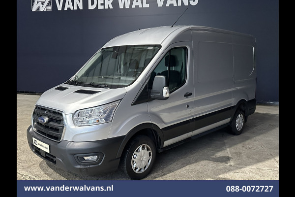 Ford Transit 2.0 TDCI 131pk L2H2 Euro6 Airco | Camera | Navigatie | Apple Carplay | Android Auto LED, Cruiscontrol, Verwarmde Voorruit, Bijrijdersbank, Parkeersensoren, 2550kg trekvermogen
