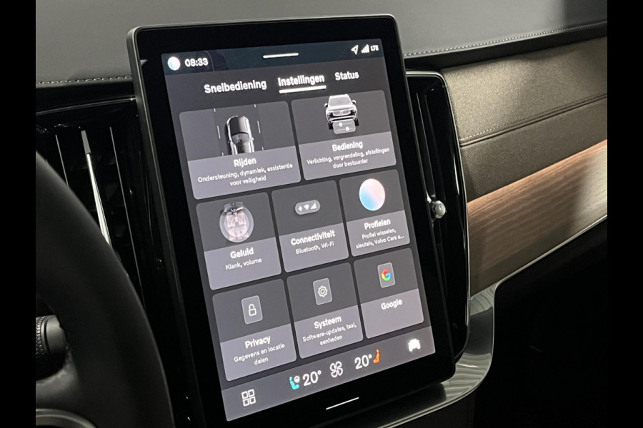 Volvo XC90 2.0 T8 Hybrid Ultra Bright *Facelift* | Luchtvering | Open dak | Adapt. Cruise | Harman & Kardon | Google |