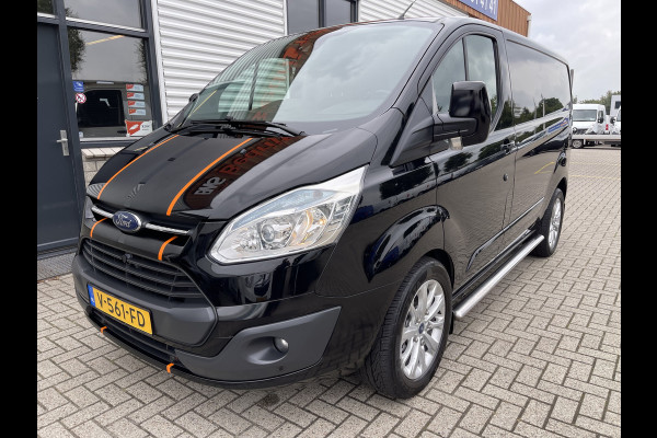 Ford Transit Custom 270 2.2 TDCI 125pk L1H1 Anniversary Edition / vaste prijs rijklaar € 12.950 ex btw / lichtmetalen velgen / stoelverwarming / half leer / cruise / airco / navi / trekhaak 2500 kg !