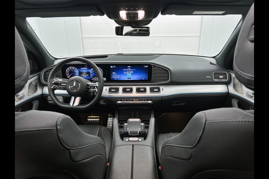 Mercedes-Benz GLE 400 e 4MATIC AMG Line Premium 5 dubbelspaaks lichtmetalen velgen |Panoramadak | Wide screen | Navigatie | alarm klasse 3+5 Parking support met 350 grade camera | Inclusief 24 maanden Mercedes-Benz Certified garantie voor Europa.