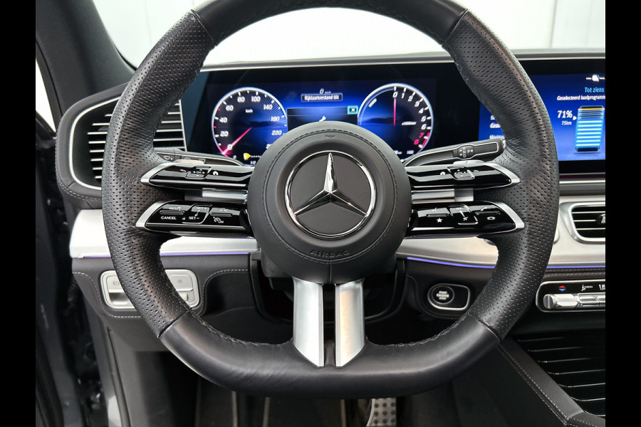Mercedes-Benz GLE 400 e 4MATIC AMG Line Premium 5 dubbelspaaks lichtmetalen velgen |Panoramadak | Wide screen | Navigatie | alarm klasse 3+5 Parking support met 350 grade camera | Inclusief 24 maanden Mercedes-Benz Certified garantie voor Europa.