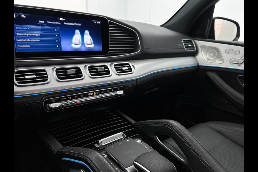 Mercedes-Benz GLE 400 e 4MATIC AMG Line Premium 5 dubbelspaaks lichtmetalen velgen |Panoramadak | Wide screen | Navigatie | alarm klasse 3+5 Parking support met 350 grade camera | Inclusief 24 maanden Mercedes-Benz Certified garantie voor Europa.