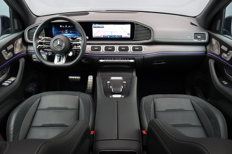 Mercedes-Benz GLE AMG 53 Hybrid Premium 4MATIC+ Aut9 | Luchtvering | Distronic | Memory | Trekhaak | Stoelventilatie | Verwarmd Stuurwiel | HUD | Burmester | Keyless Go | Augmented Reality |