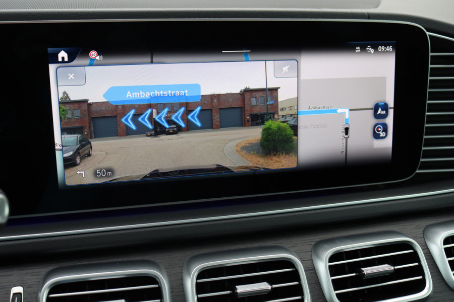 Mercedes-Benz GLE AMG 53 Hybrid Premium 4MATIC+ Aut9 | Luchtvering | Distronic | Memory | Trekhaak | Stoelventilatie | Verwarmd Stuurwiel | HUD | Burmester | Keyless Go | Augmented Reality |