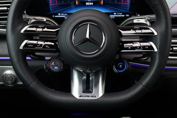 Mercedes-Benz GLE AMG 53 Hybrid Premium 4MATIC+ Aut9 | Luchtvering | Distronic | Memory | Trekhaak | Stoelventilatie | Verwarmd Stuurwiel | HUD | Burmester | Keyless Go | Augmented Reality |