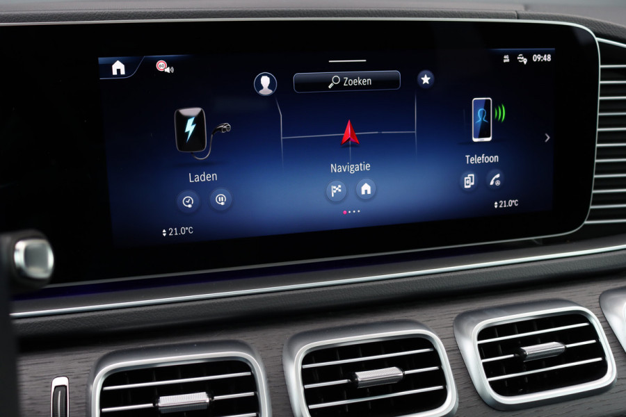 Mercedes-Benz GLE AMG 53 Hybrid Premium 4MATIC+ Aut9 | Luchtvering | Distronic | Memory | Trekhaak | Stoelventilatie | Verwarmd Stuurwiel | HUD | Burmester | Keyless Go | Augmented Reality |