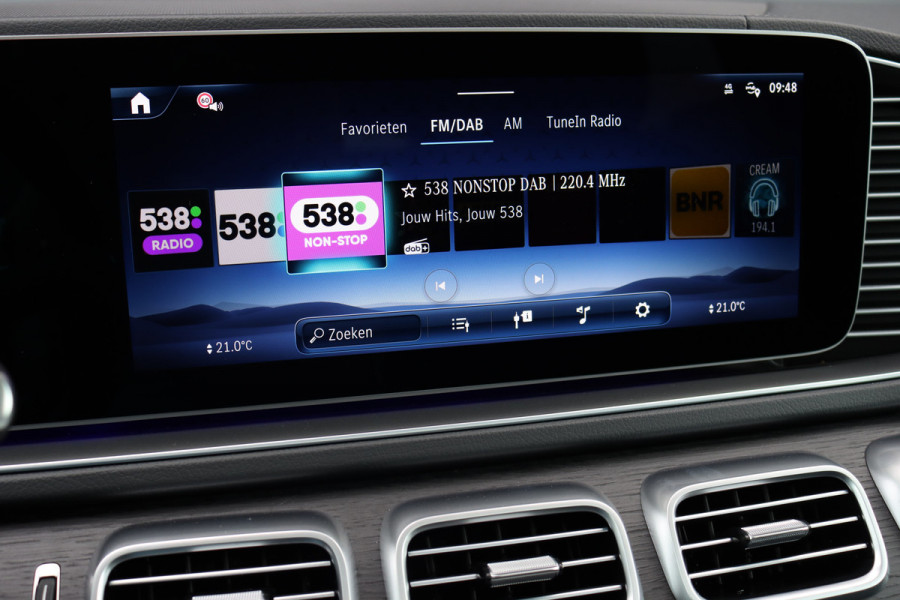 Mercedes-Benz GLE AMG 53 Hybrid Premium 4MATIC+ Aut9 | Luchtvering | Distronic | Memory | Trekhaak | Stoelventilatie | Verwarmd Stuurwiel | HUD | Burmester | Keyless Go | Augmented Reality |