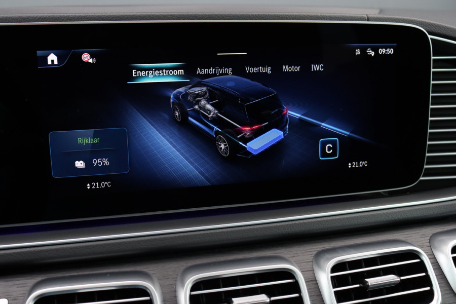 Mercedes-Benz GLE AMG 53 Hybrid Premium 4MATIC+ Aut9 | Luchtvering | Distronic | Memory | Trekhaak | Stoelventilatie | Verwarmd Stuurwiel | HUD | Burmester | Keyless Go | Augmented Reality |