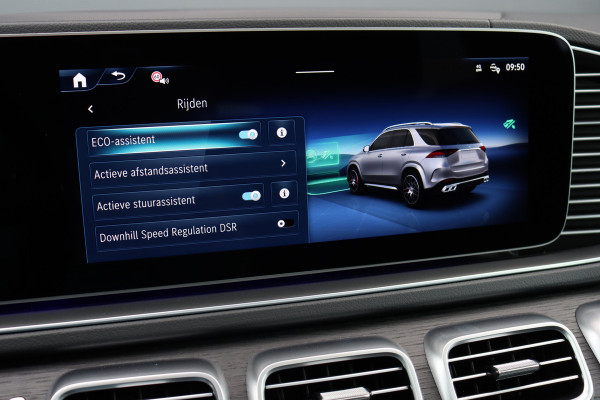 Mercedes-Benz GLE AMG 53 Hybrid Premium 4MATIC+ Aut9 | Luchtvering | Distronic | Memory | Trekhaak | Stoelventilatie | Verwarmd Stuurwiel | HUD | Burmester | Keyless Go | Augmented Reality |