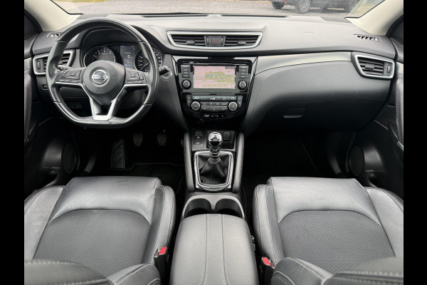 Nissan QASHQAI 1.3 DIG-T Tekna + 2e Eigenaar,Pano,Navi,Camera,Trekhaak,Stoelverwarming,Clima,Cruise,Pdc V+A,Keyless,Halfleder,Dealer Onderhouden,Apk tot 03-2026
