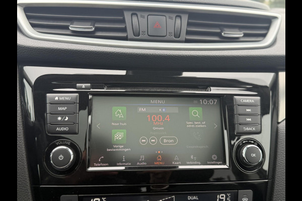 Nissan QASHQAI 1.3 DIG-T Tekna + 2e Eigenaar,Pano,Navi,Camera,Trekhaak,Stoelverwarming,Clima,Cruise,Pdc V+A,Keyless,Halfleder,Dealer Onderhouden,Apk tot 03-2026
