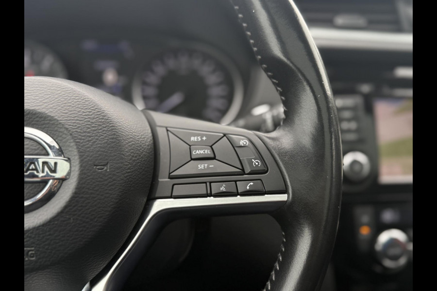 Nissan QASHQAI 1.3 DIG-T Tekna + 2e Eigenaar,Pano,Navi,Camera,Trekhaak,Stoelverwarming,Clima,Cruise,Pdc V+A,Keyless,Halfleder,Dealer Onderhouden,Apk tot 03-2026
