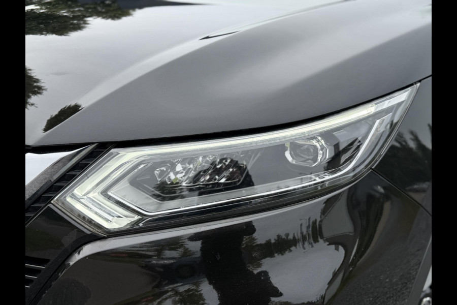 Nissan QASHQAI 1.3 DIG-T Tekna + 2e Eigenaar,Pano,Navi,Camera,Trekhaak,Stoelverwarming,Clima,Cruise,Pdc V+A,Keyless,Halfleder,Dealer Onderhouden,Apk tot 03-2026