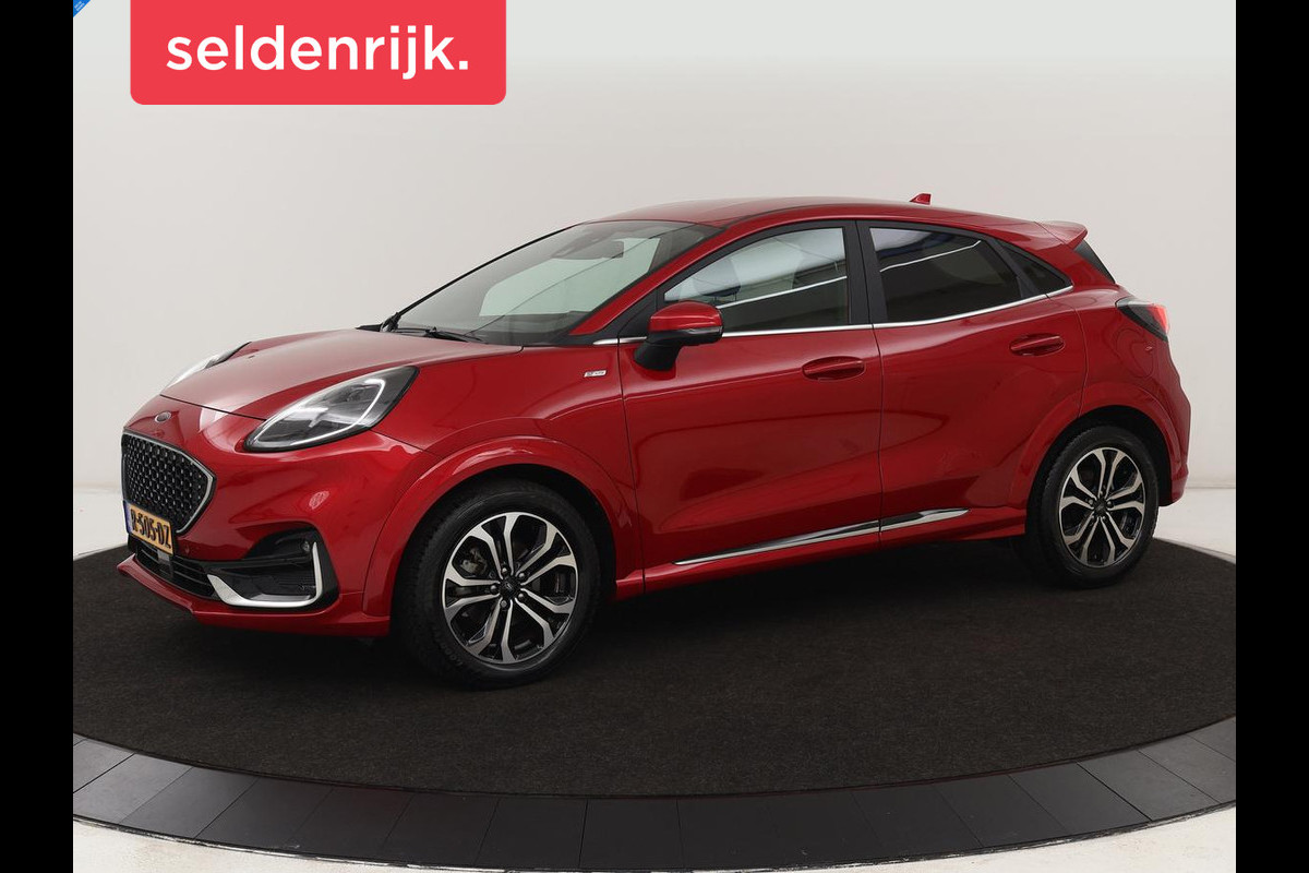 Ford Puma 1.0 EcoBoost Hybrid ST Line Vignale | Leder | Trekhaak | Massage | Stoel & stuurverwarming | Carplay | Navigatie | Keyless | Full LED