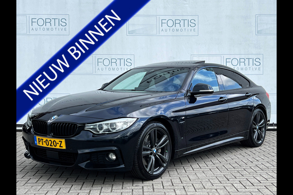 BMW 4 Serie Gran Coupé 440i Centennial High Executive CAMERA | LEDER | HEAD UP | STOELVERW | DEALER ONDERH BMW 4 Serie Gran Coupé 440i Centennial High Executive CAMERA | LEDER | HEAD UP | STOELVERW | DEALER ONDERH
