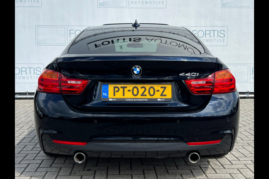 BMW 4 Serie Gran Coupé 440i Centennial High Executive CAMERA | LEDER | HEAD UP | STOELVERW | DEALER ONDERH