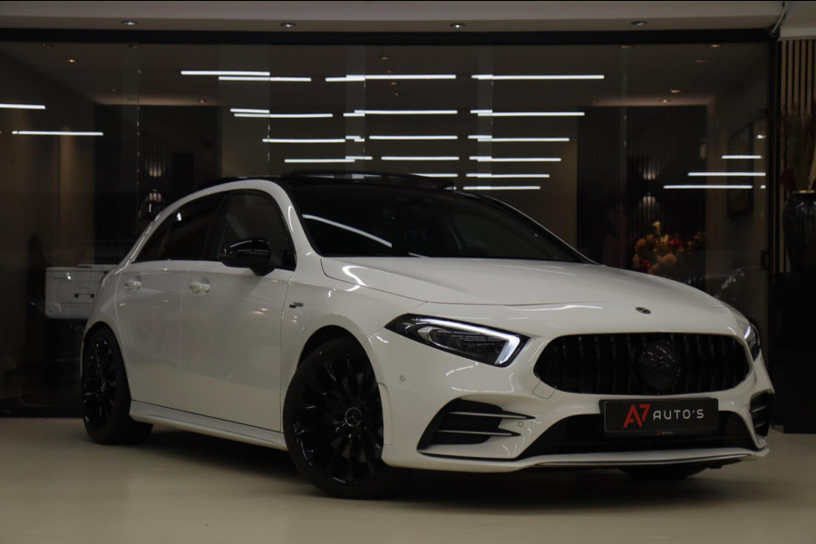 Mercedes-Benz A-Klasse AMG 35 4MATIC PANO/CAM/BURM/BLINDESPOT/NIGHTPAKET/BOMVOL