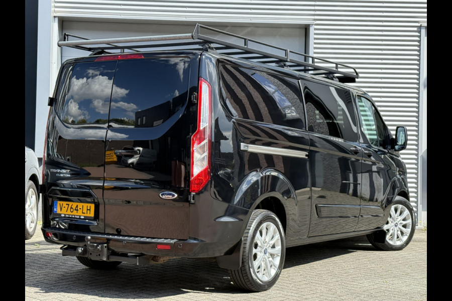 Ford Transit Custom 290 2.0 TDCI L2H1 Limited DC | Dubbele schuifdeur | Trekhaak | Roofrack