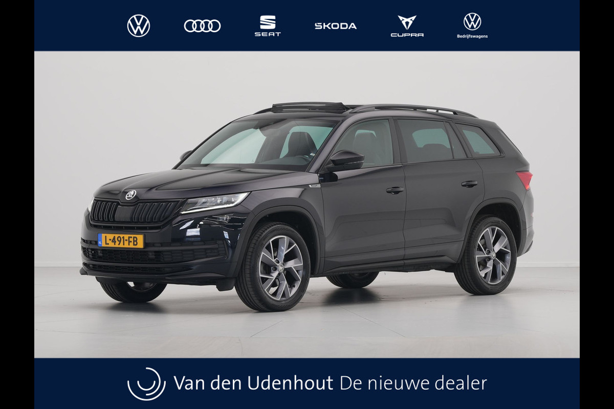 Škoda Kodiaq 1.5 TSI 150pk DSG Sportline Business Panorama Camera Navigatie Carplay Sideassist Acc Pdc Canton 118 Škoda Kodiaq 1.5 TSI 150pk DSG Sportline Business Panorama Camera Navigatie Carplay Sideassist Acc Pdc Canton 118