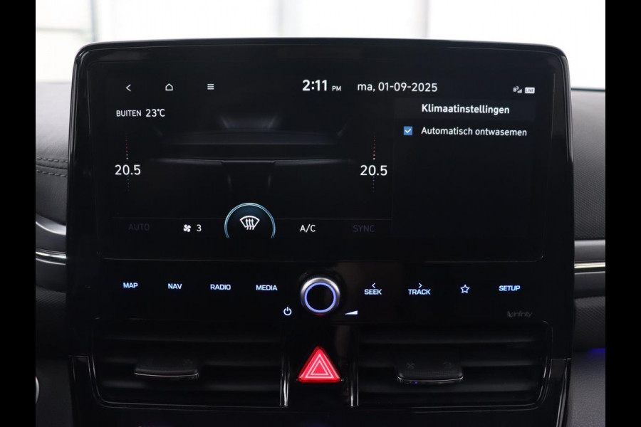 Hyundai IONIQ 1.6 GDI Hybrid Premium | Schuifdak | Stoelventilatie | Leder | Adaptive cruise | Infinity Sound | Camera | Carplay | Memory | Navigatie | Stoel & stuurverwarming