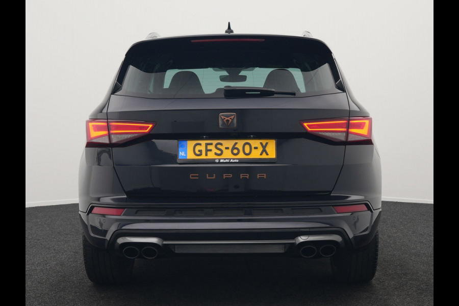 CUPRA Ateca 2.0 TSI 4DRIVE 301pk Dealer O.H | Adaptive Cruise | 360 Camera | Beats Audio | Alcantara Sportstoelen Verwarmd | Keyless | Stuur Verwarmd | Blis | Apple Carplay | Navigatie | Sfeerverlichting | DAB |