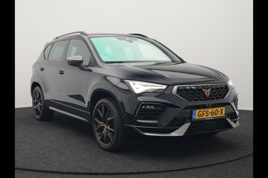 CUPRA Ateca 2.0 TSI 4DRIVE 301pk Dealer O.H | Adaptive Cruise | 360 Camera | Beats Audio | Alcantara Sportstoelen Verwarmd | Keyless | Stuur Verwarmd | Blis | Apple Carplay | Navigatie | Sfeerverlichting | DAB |