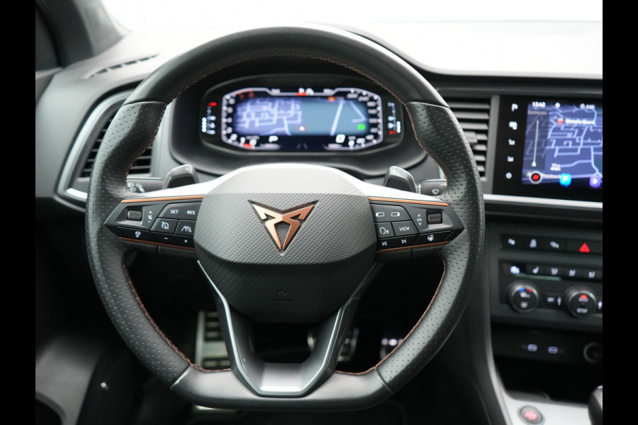 CUPRA Ateca 2.0 TSI 4DRIVE 301pk Dealer O.H | Adaptive Cruise | 360 Camera | Beats Audio | Alcantara Sportstoelen Verwarmd | Keyless | Stuur Verwarmd | Blis | Apple Carplay | Navigatie | Sfeerverlichting | DAB |