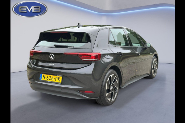 Volkswagen ID.3 Pro 58 kWh, 1 e eigenaar, led verlichting, SOH 94 procent, 18 inch lmv, DAB, NL auto met nationale auto pas