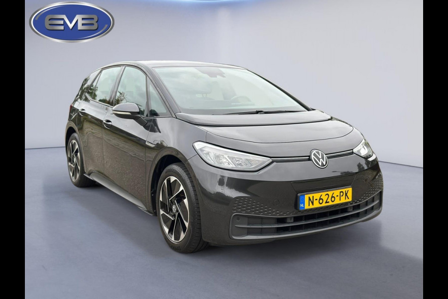 Volkswagen ID.3 Pro 58 kWh, 1 e eigenaar, led verlichting, SOH 94 procent, 18 inch lmv, DAB, NL auto met nationale auto pas