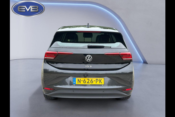 Volkswagen ID.3 Pro 58 kWh, 1 e eigenaar, led verlichting, SOH 94 procent, 18 inch lmv, DAB, NL auto met nationale auto pas