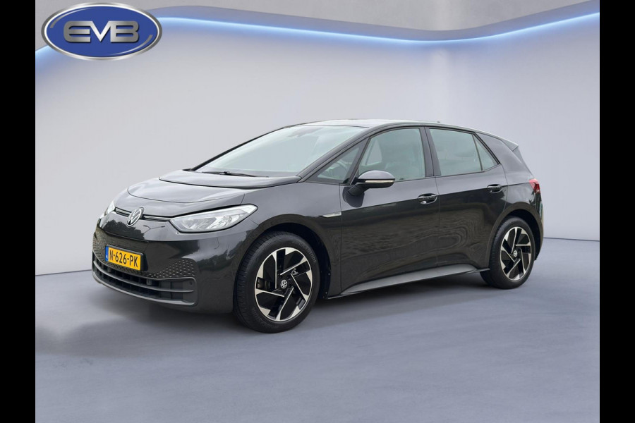 Volkswagen ID.3 Pro 58 kWh, 1 e eigenaar, led verlichting, SOH 94 procent, 18 inch lmv, DAB, NL auto met nationale auto pas