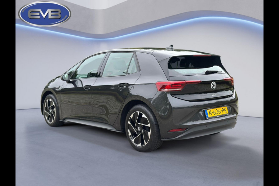 Volkswagen ID.3 Pro 58 kWh, 1 e eigenaar, led verlichting, SOH 94 procent, 18 inch lmv, DAB, NL auto met nationale auto pas
