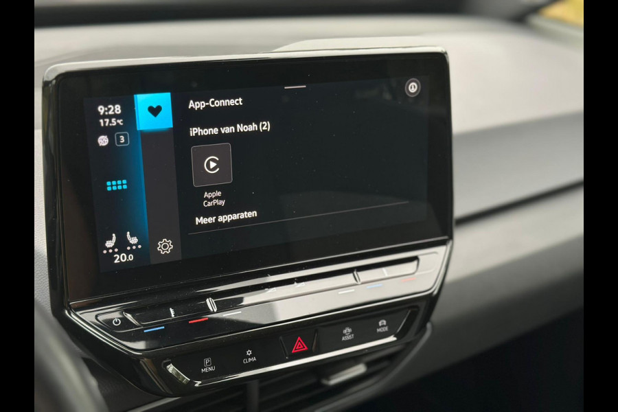 Volkswagen ID.3 Pro 58 kWh, 1 e eigenaar, led verlichting, SOH 94 procent, 18 inch lmv, DAB, NL auto met nationale auto pas