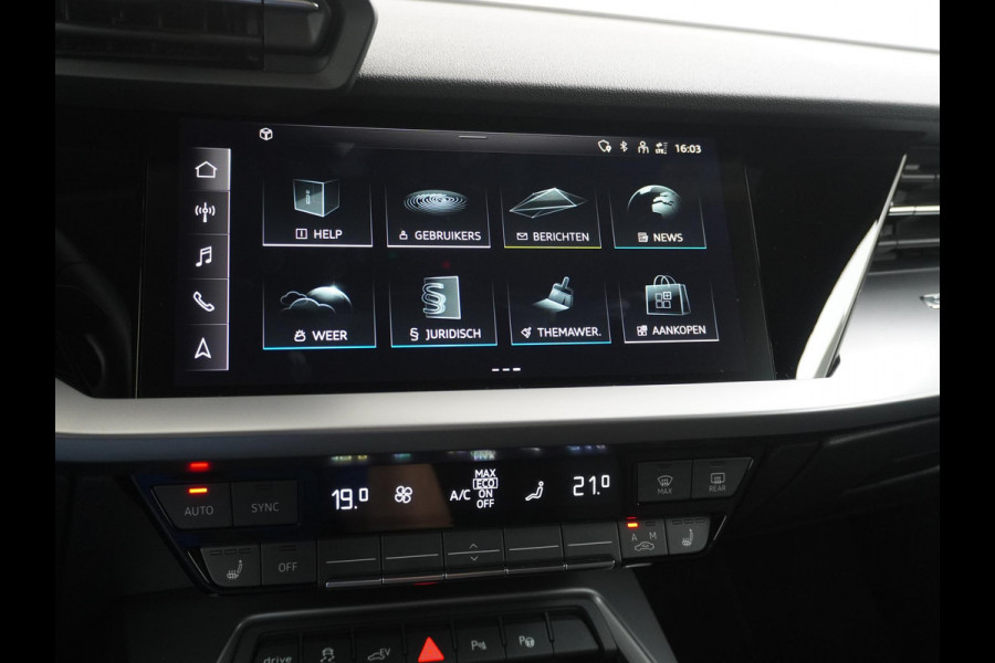 Audi A3 Sportback 40 TFSI e Edition VAN: 31.900,- VOOR 28.877,- UW HERFSTVOORDEEL: 3.023,- EURO| PLUG-IN Hybride 204 PK | Stoelverwarming | Drive Select | Navi | Apple CarPlay | Adaptive Cruise | Rijklaar geleverd met 12 mnd BOVAG garantie