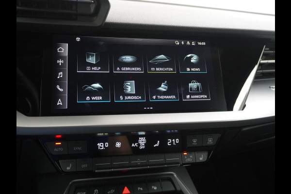 Audi A3 Sportback 40 TFSI e Edition VAN: 31.900,- VOOR 28.877,- UW HERFSTVOORDEEL: 3.023,- EURO| PLUG-IN Hybride 204 PK | Stoelverwarming | Drive Select | Navi | Apple CarPlay | Adaptive Cruise | Rijklaar geleverd met 12 mnd BOVAG garantie