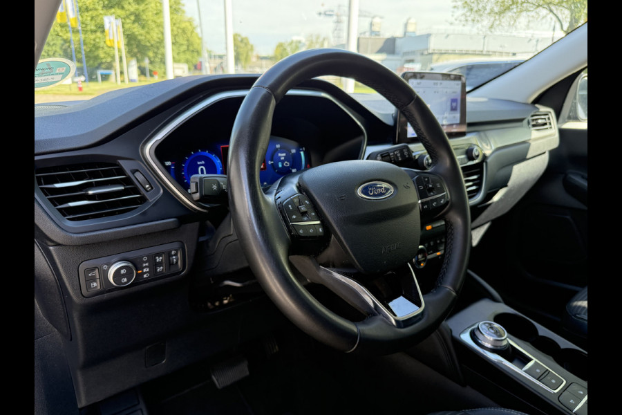 Ford Kuga BWJ 2022 | 2.5 PHEV 225PK ST-Line X | CLIMA | NAVI | HALF LEER | CARPLAY | CAMERA | PRIVACY GLASS | PDC